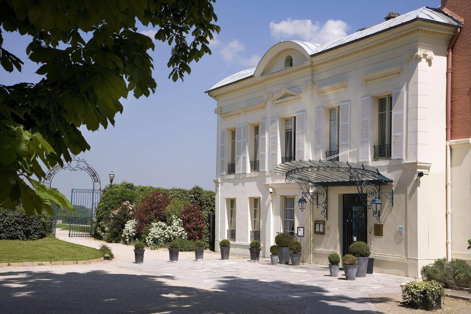 Pavillon Henri IV Hotel Restaurant Gastronomique Terrasse Saint-Germain-en-Laye Exteriör bild